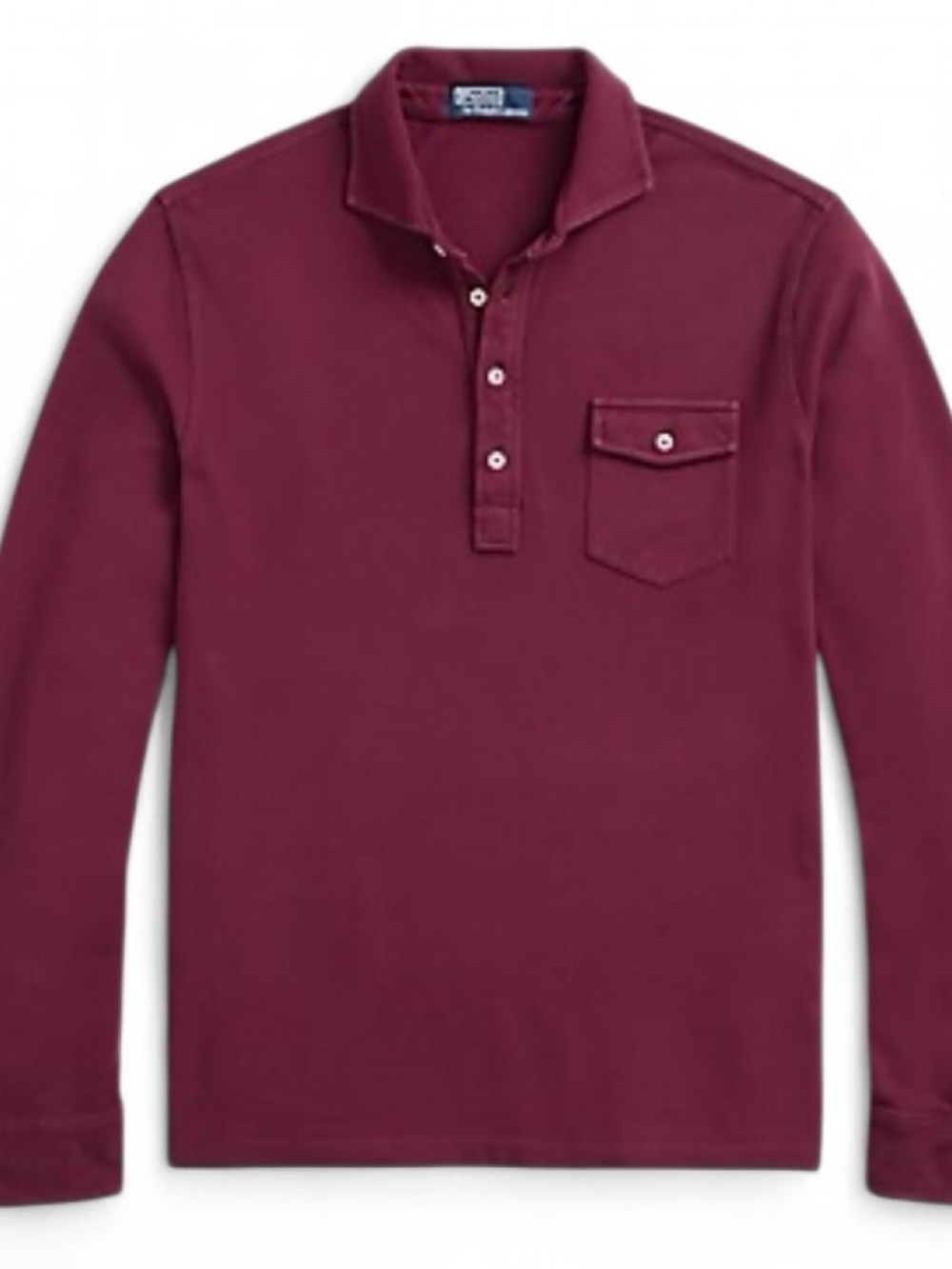Polo Ralph Lauren Classic Fit L/S Mesh Polo Shirt Burgundy Men’s Size XXL Golf